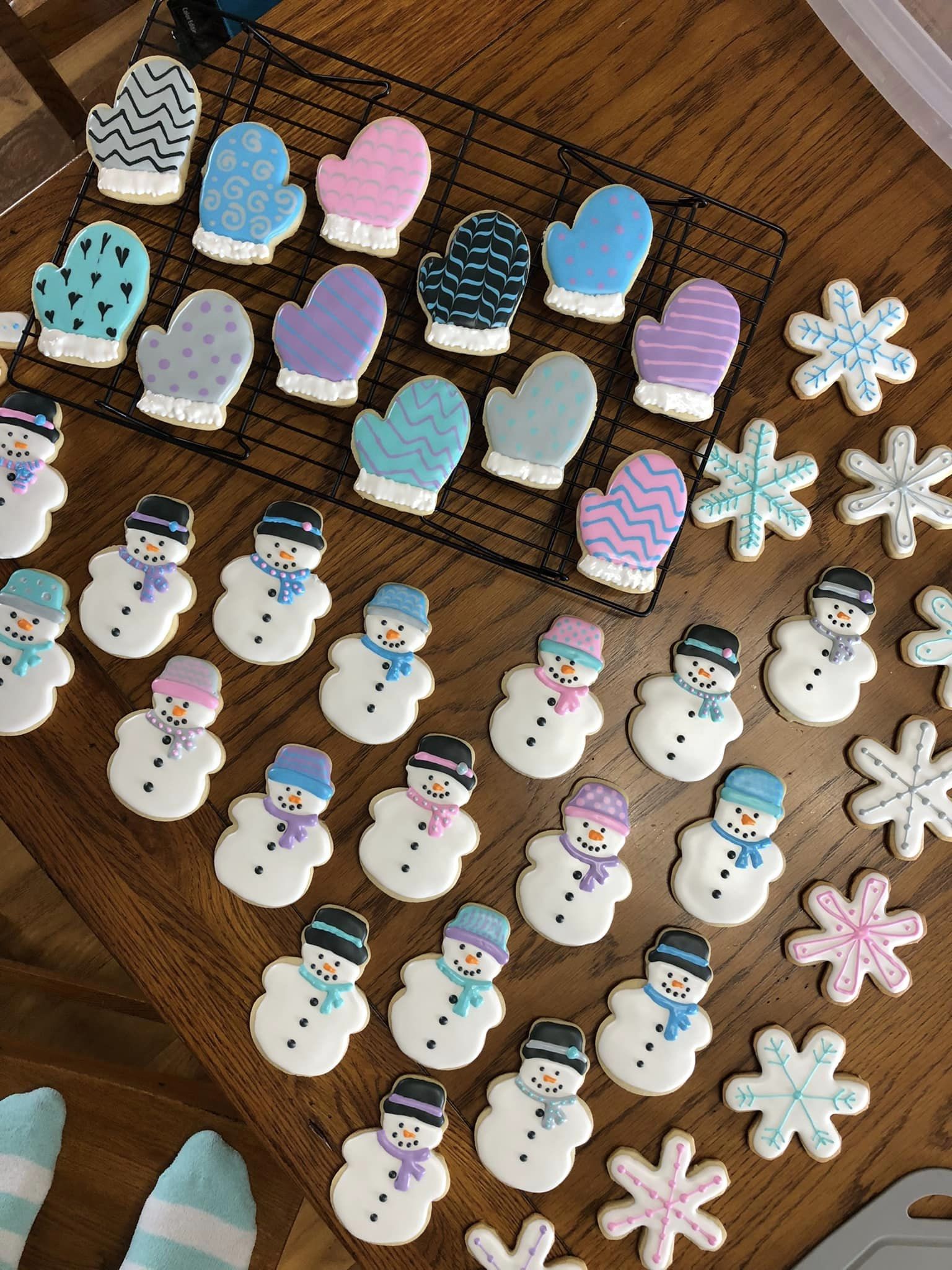 2-Dozen of Mrs. Sandy Millers Homemade Decorated Sugar Cookies